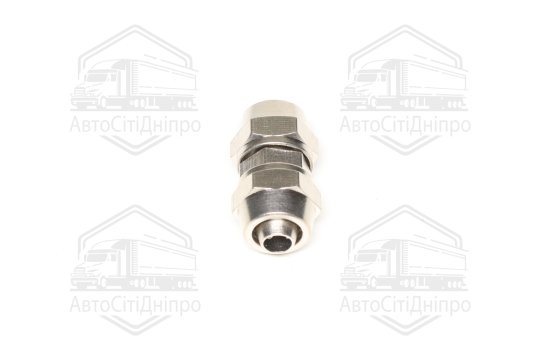 З'єднувач пневматичний розбірний прямий 8x8 мм (сталевий/латунний) (RIDER)