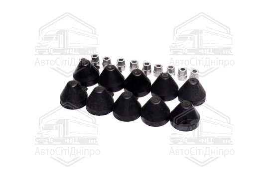 Р/к супорту (заглушки-10шт, гайки-10шт) KNORR SN5,6,7, SK7 (RIDER)