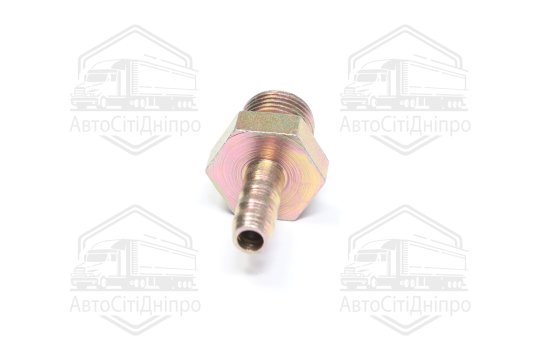 Штуцер перехідник прямий М16х1,5х8 (ялинка) (RIDER)