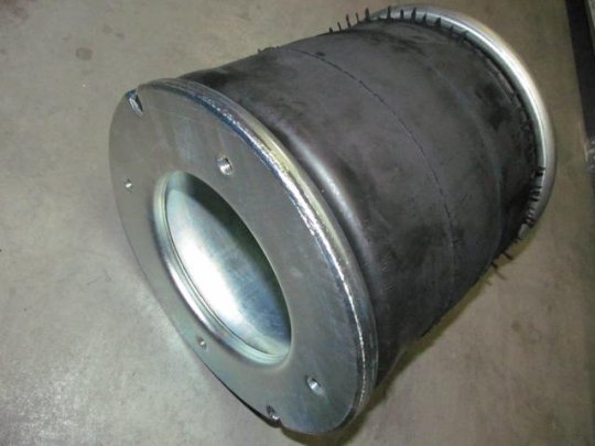 Пневморесори зі стаканом (сталь) (RIDER)