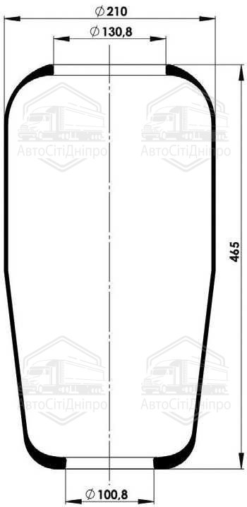 Пневморесора чулок (RIDER)