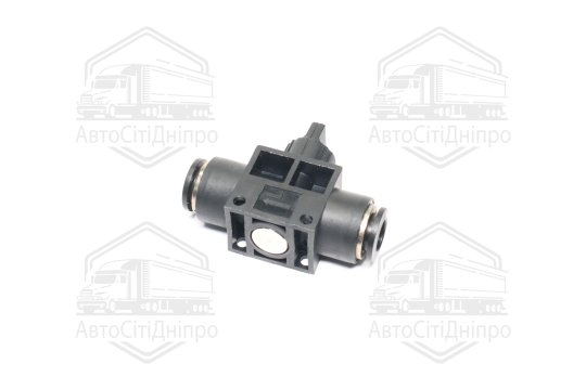 З'єднання цангове PU/PR з регулюванням подачі повітря (пряме) 10мм (RIDER)