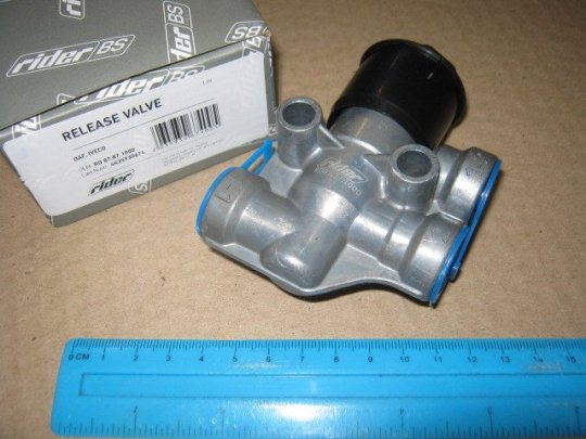 Кран розгальмовування DAF, IVECO (RIDER)