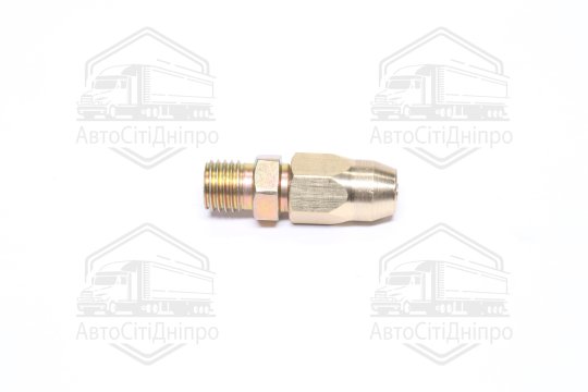 З'єднувач пневматичний різьбовий прямий/розбірний M12х1.5-D6х1 (різьблення/трубка) (RIDER)