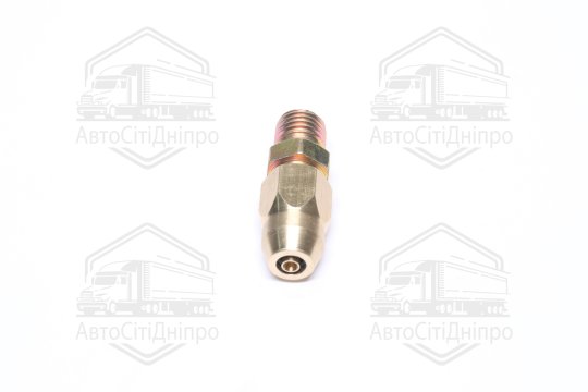 З'єднувач пневматичний різьбовий прямий/розбірний M12х1.5-D6х1 (різьблення/трубка) (RIDER)