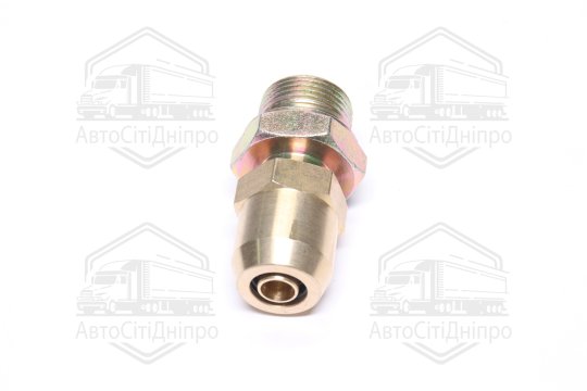 З'єднувач пневматичний різьбовий прямий/розбірний M14х1.5-D8х1 (різьблення/трубка) (RIDER)