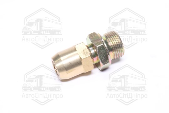 З'єднувач пневматичний різьбовий прямий/розбірний M14х1.5-D8х1 (різьблення/трубка) (RIDER)