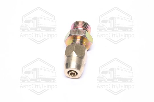 З'єднувач пневматичний різьбовий прямий/розбірний M18х1.5-D8х1 (різьблення/трубка) (RIDER)