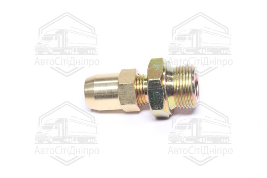 З'єднувач пневматичний різьбовий прямий/розбірний M22х1.5-D10х1 (різьблення/трубка) (RIDER)