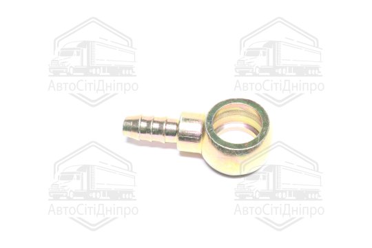 Наконечник шланга DIN 74324, штуцер 16мм/шланг 10мм (RIDER)