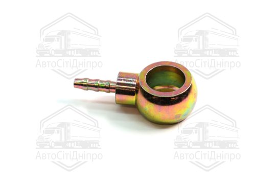 Наконечник шланга під хомут, штуцер 16мм/шланг 6мм (RIDER)