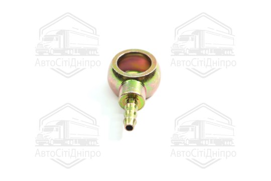 Наконечник шланга під хомут, штуцер 14мм/шланг 6мм (RIDER)