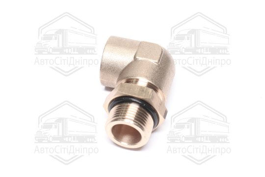 З'єднувач пневматичний L- подібний M22x1, 5 / М22х1, 5 (латунний) (RIDER)
