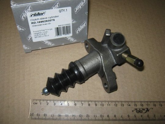 Циліндр зчепл. робоч. CHEVROLET AVEO 05- (RIDER)