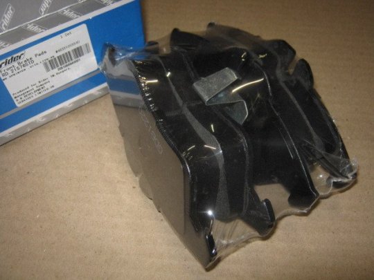 Колодка гальм. диск. STANDARD MB SPRINTER, VITO, LT28-46 передн. (RIDER)