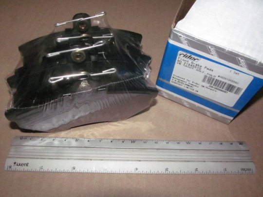 Колодка гальм. диск. STANDARD VW CADDY, GOLF, POLO передн. (RIDER)