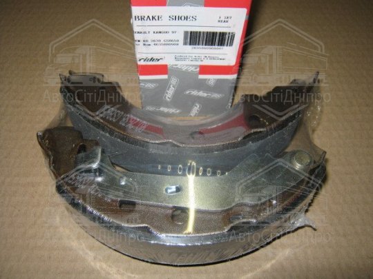 Колодка гальм. барабан. RENAULT KANGO 97- задн. (RIDER)