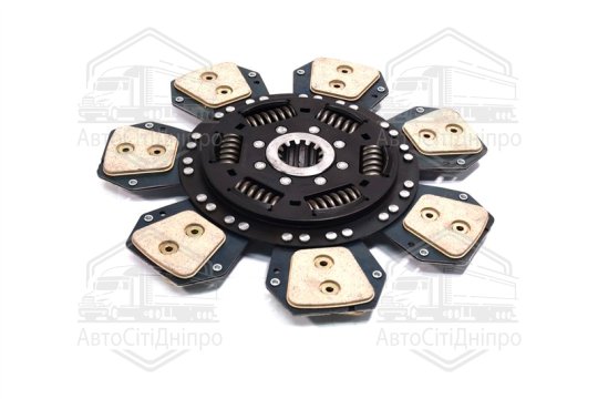Диск зчеплення ведений МТЗ 80,82,820,892,920,922,1025 (керамічні сегменти) (RIDER)