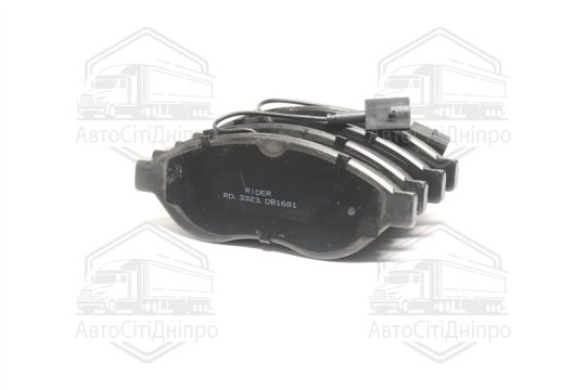 Колодка гальм. диск. CITROEN JUMPER, FIAT DUCATO, PEUGEOT BOXER 06- передн. (RIDER)