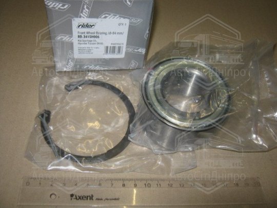 Підшипник маточини KIA SPORTAGE 05-, HYUNDAI TUCSON 04-06 передн.  (d=84мм) (RIDER)
