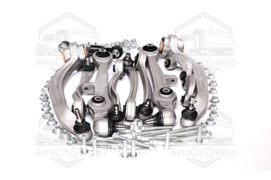 Комплект важелів підвіски VW, AUDI A4,A6 (конус=16мм) (+кріплення) (RIDER)