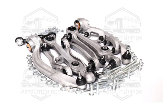 Комплект важелів підвіски VW, AUDI A4,A6 (конус=16мм) (+кріплення) (RIDER)