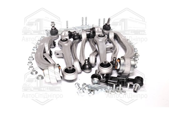 Комплект важелів підвіски VW, AUDI A4,A6 (конус=16мм) (+кріплення) (RIDER)