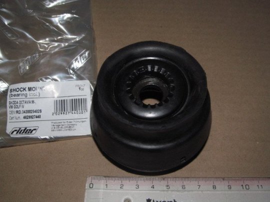 Опора аморт. SKODA OCTAVIA 96-, VW GOLF IV передн. с підш. (RIDER)