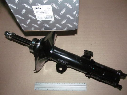 Амортизатор підв. TOYOTA COROLLA 02-07 передн. прав. газ. (RIDER)
