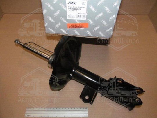 Амортизатор підв. KIA CERATO 09- передн. прав. газ. (RIDER)