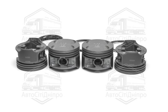 Поршень циліндра ЗМЗ 406 d=92,5 (Поршень+Палець+П/кільця+Ст/к) (гр.А) фосфатов.М/К (RIDER)