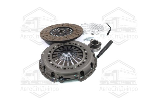 Зчеплення ГАЗ-53 (корз.пелюстк.+диск +виж.муфта) Professional (RIDER)
