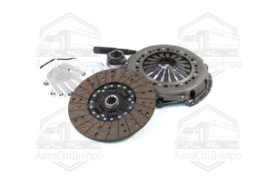 Зчеплення ГАЗ-53 (корз.пелюстк.+диск +виж.муфта) Professional (RIDER)