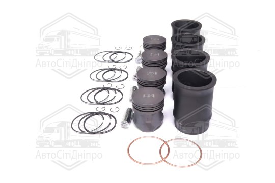 Гільзо-комплект ГАЗ 53 (Г фосф.+ П фосф.+ П.кільця+палець+ущільн.) 4 П/К гр.А (RIDER)