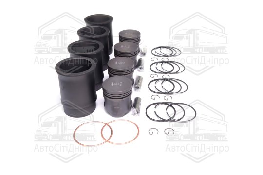 Гільзо-комплект ГАЗ 53 (Г фосф.+ П фосф.+ П.кільця+палець+ущільн.) 4 П/К гр.А (RIDER)