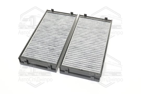 Фільтр салону BMW X5 07- вугільний (2шт.) (RIDER)