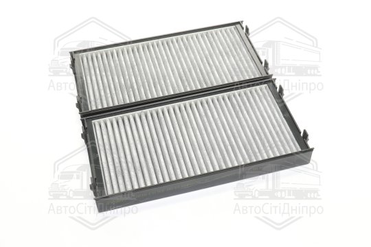 Фільтр салону BMW X5 07- вугільний (2шт.) (RIDER)