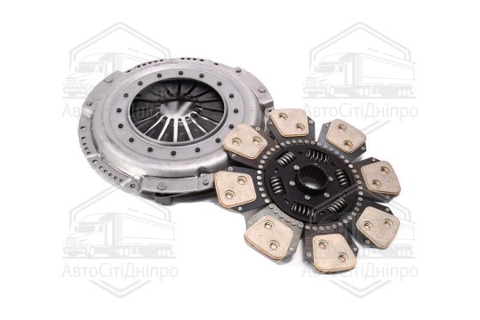 Зчеплення ХТЗ дв. DEUTZ, ММЗ (корз.пелюстк.+диск+підшипник) (RIDER)