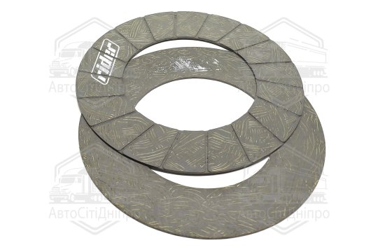 Накладка диска зчеп. МТЗ 50, 80, 82, 100 еліпсонів. (комплект 2шт) Professional (RIDER)