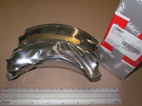 Колодка гальм. барабан. CHERY QQ/S11 03- задн. (RIDER)