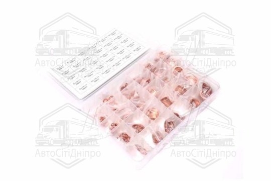 Набор мідних шайб №1 Ф5*9-Ф28*36  (570 шт) (RIDER)