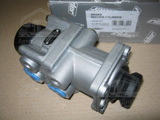 Кран головний гальмівний двосекційний багатоцільовий лінійка PROFESSIONAL (RIDER)