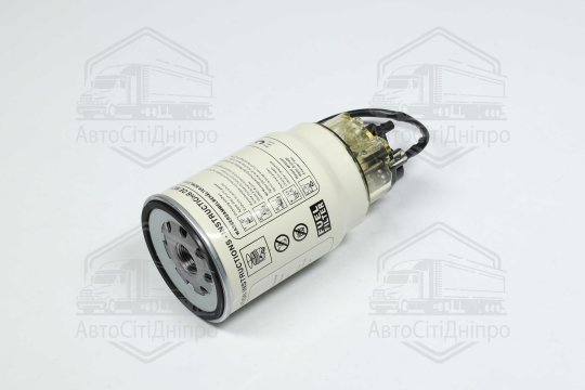 Фільтр паливний з кришкою-відстійником з підігрівом DAF, КАМАЗ ЄВРО-2 (RIDER)