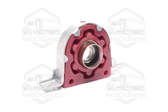 Опора валу карданного ВОЛГА,ГАЗЕЛЬ нового зраз. з кронштейном (гумка СИЛІКОН, підшипник RIDER) RIDER