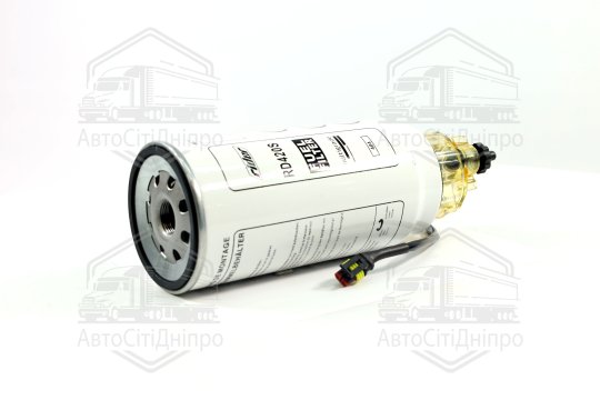 Фільтр паливний з кришкою-відстійником з підігрівом DAF, КАМАЗ ЄВРО-2 (RIDER)