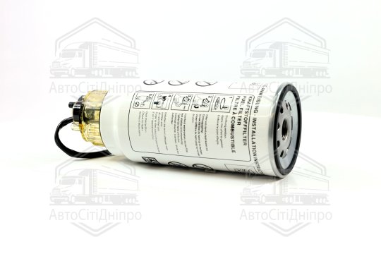 Фільтр паливний з кришкою-відстійником з підігрівом DAF, КАМАЗ ЄВРО-2 (RIDER)