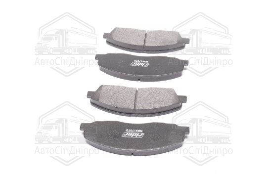 Колодка гальм. ГАЗЕЛЬ NEXT передн. STANDARD (RIDER)