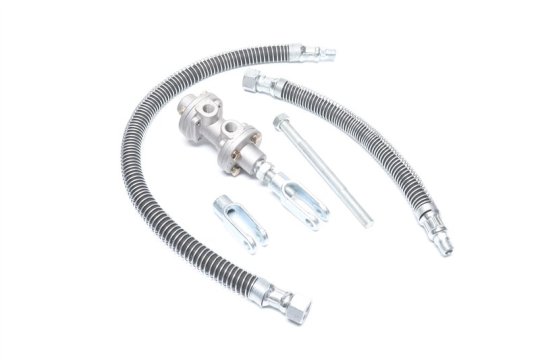 Клапан зчеплення МАЗ 5336 (L штока = 170 мм) (зі шлангами та вилками) (RIDER)