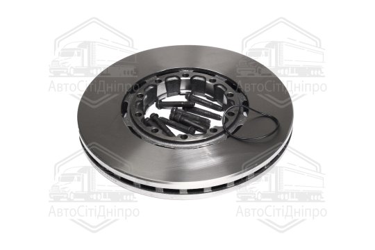 Диск гальмівний (з монтажним комплектом) SAF SN7 лінейка STANDARD (RIDER)