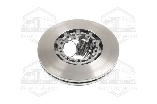 Диск гальмівний (з монтажним комплектом) SAF SN7 лінейка STANDARD (RIDER)